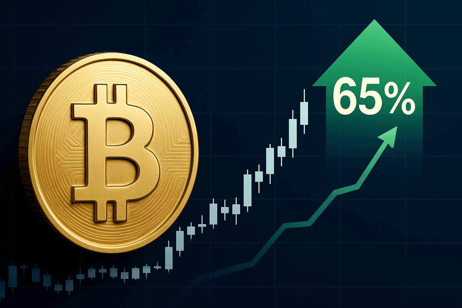 Polymarket odds of Bitcoin reaching $70,000 this year rise to 65%