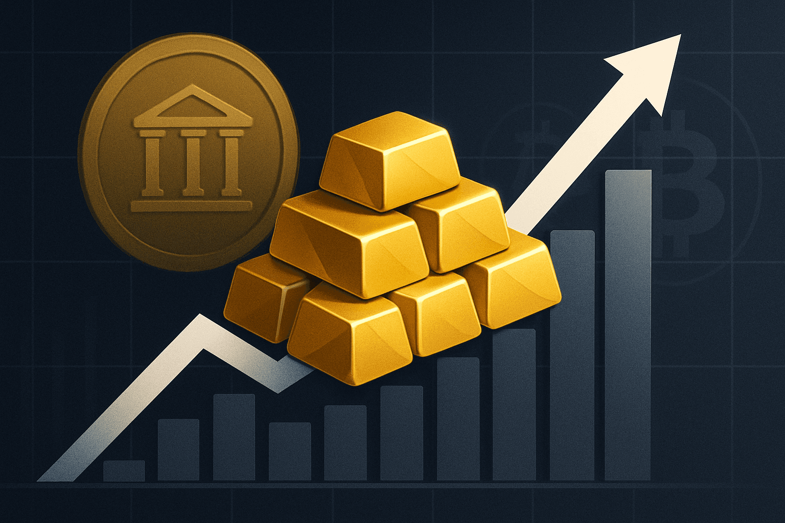 Central banks raise gold holdings to highest level in over 100 years