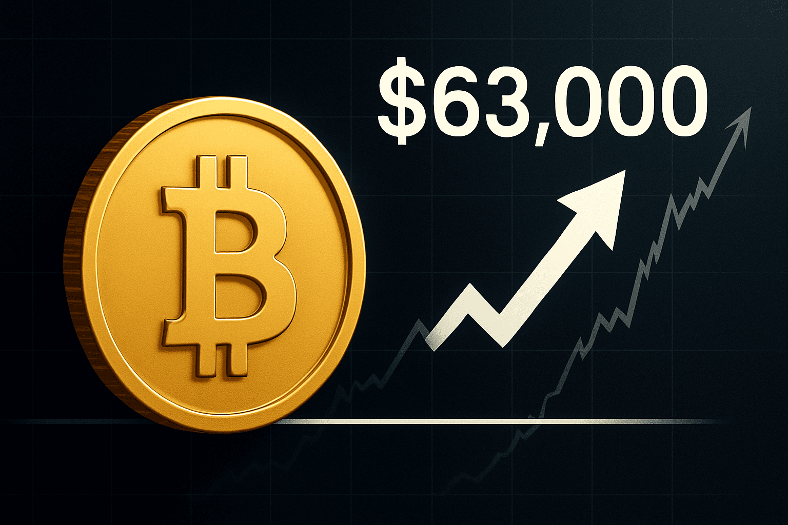 Bitcoin reclaims $63,000