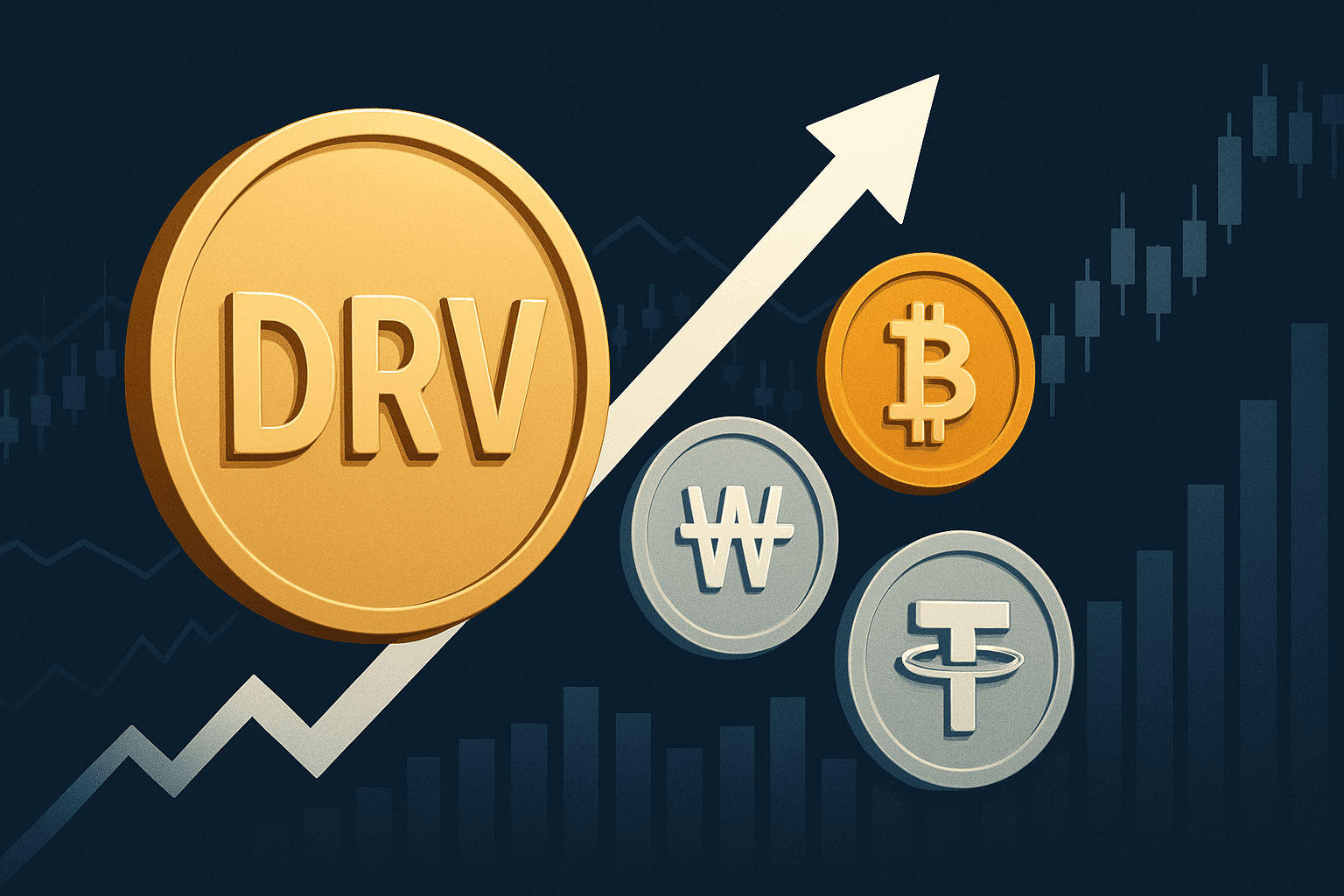 Upbit、7月14日にDRVをKRW・BTC・USDT建てで上場