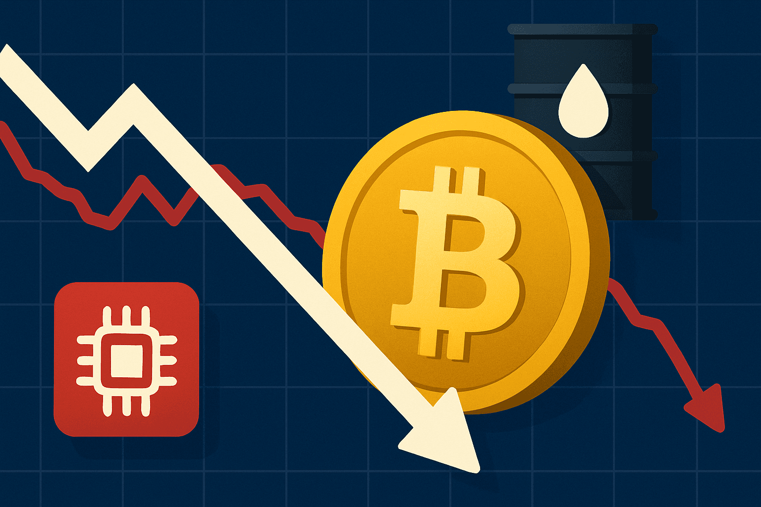 Bitcoin trades near $63,900 as oil surge and China AI shock weigh on crypto