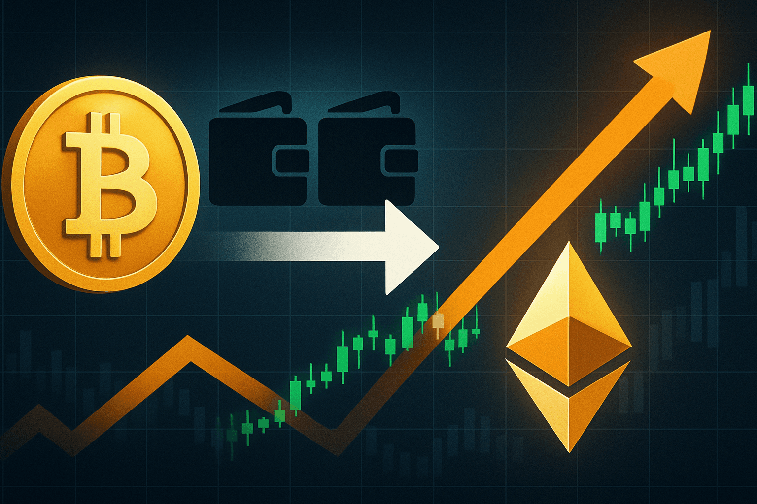 新規2ウォレットが72 BTCを売却、12,000 ETHの20倍レバレッジ買いを構築