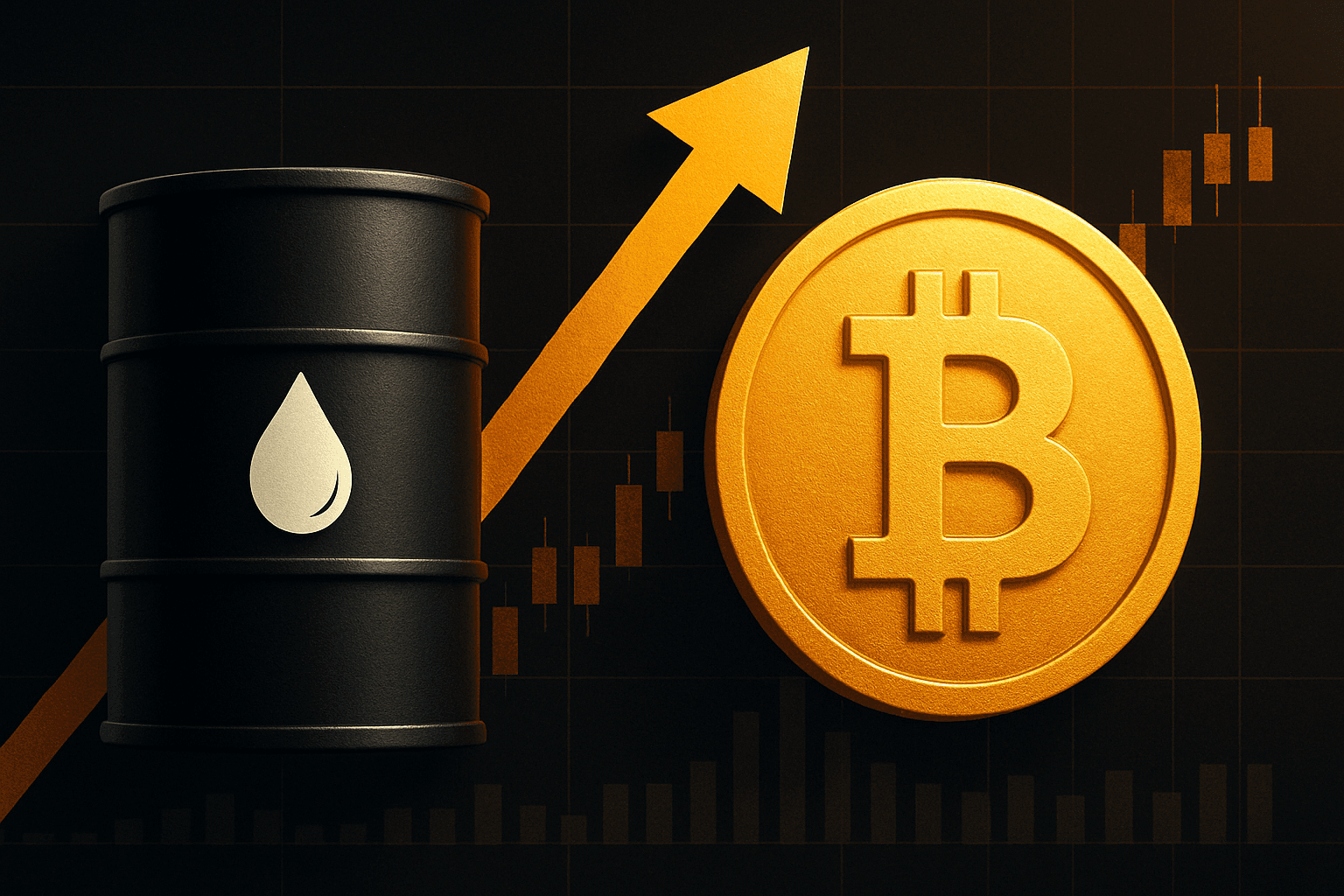 Oil rises for fifth straight day as Brent hits $96.49 and Bitcoin holds steady