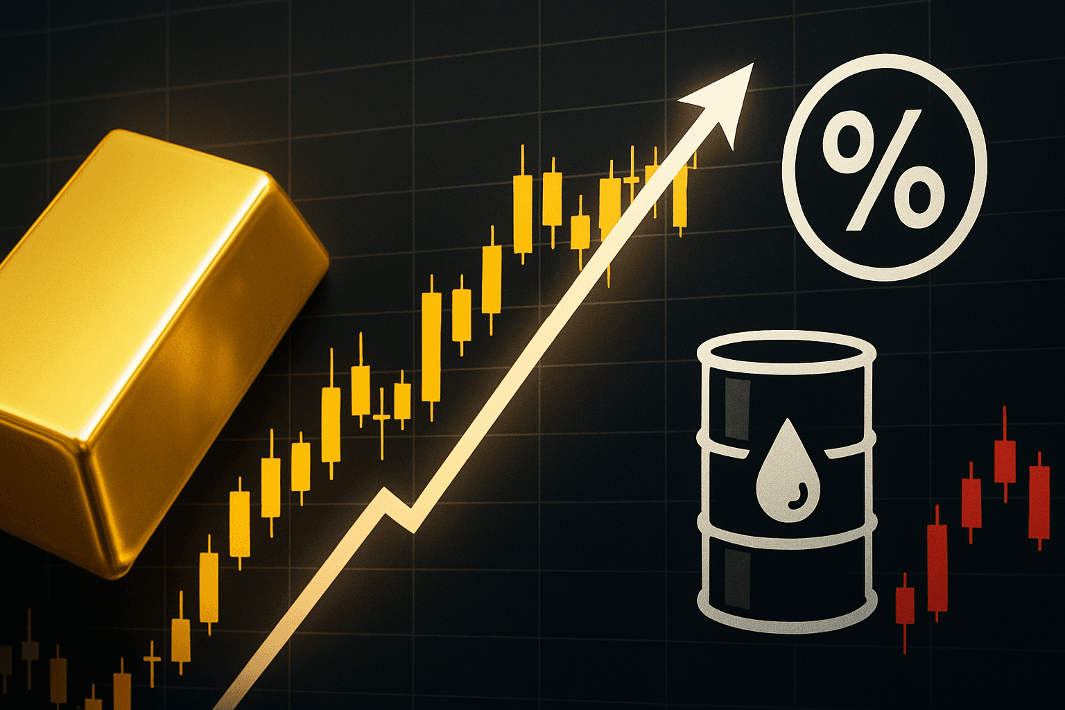 Gold holds near two-week high as oil surge lifts September Fed hike odds