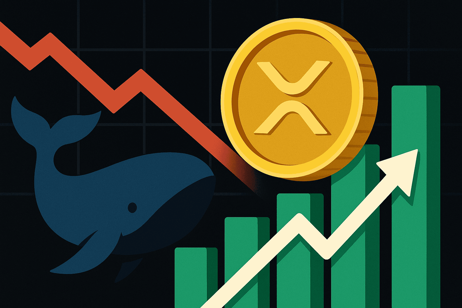 XRP whale holdings rise 2.8% in five weeks as retail sells