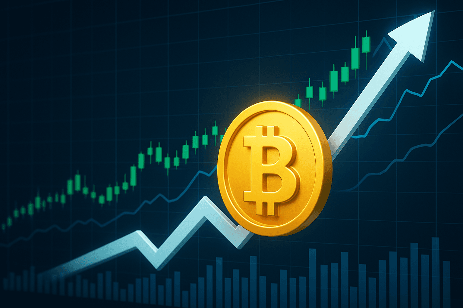 Bitcoin rises 4.16% as crypto market cap hits $2.22 trillion