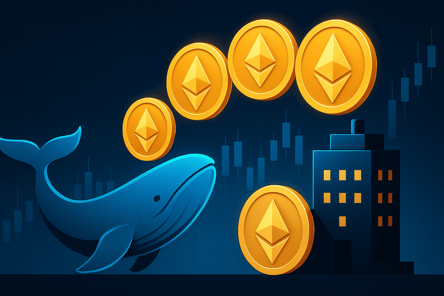 Whales withdraw large ETH holdings from Binance and Bybit amid accumulation signs