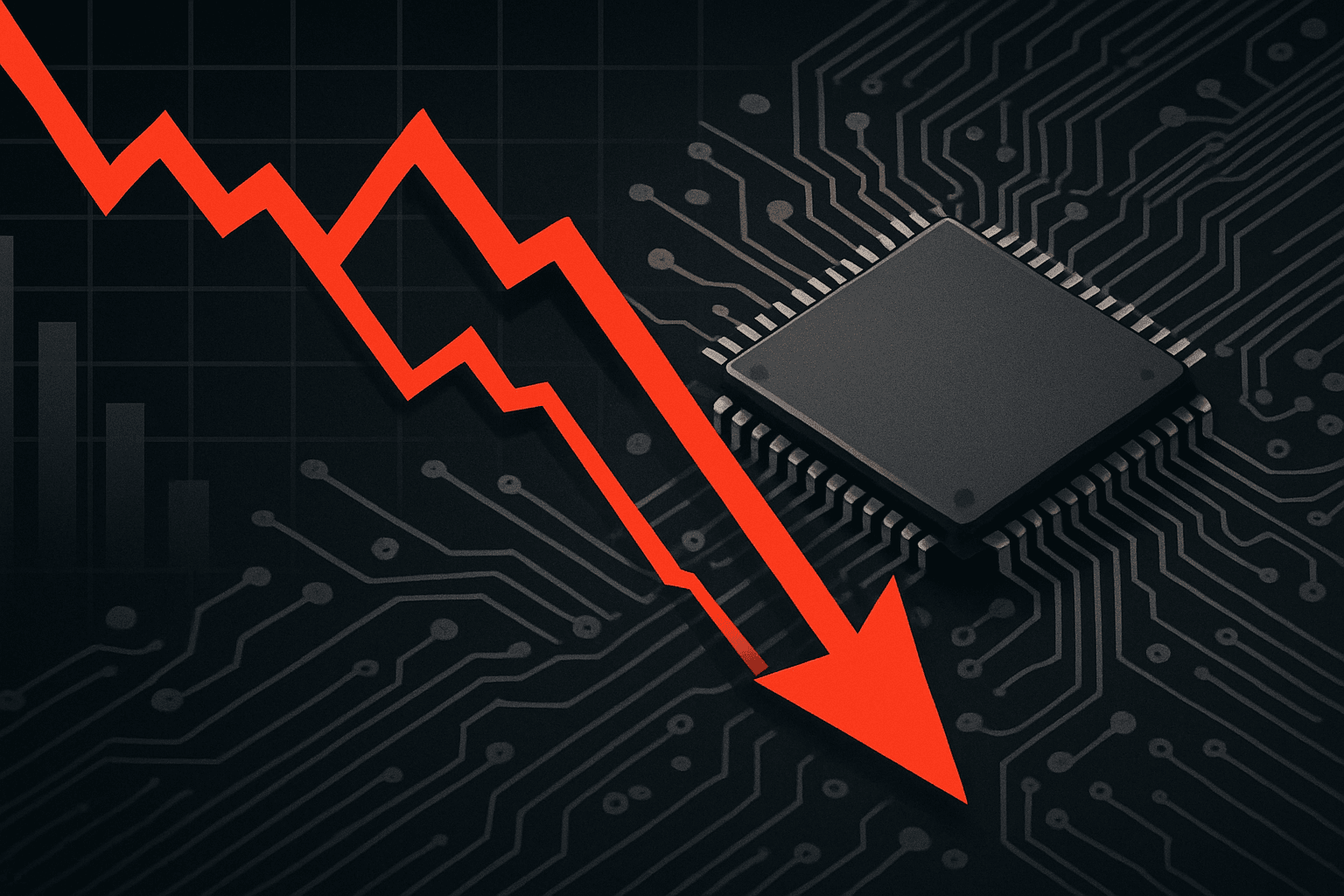 Semiconductor selloff deepens as chip stocks slide and banks issue margin calls