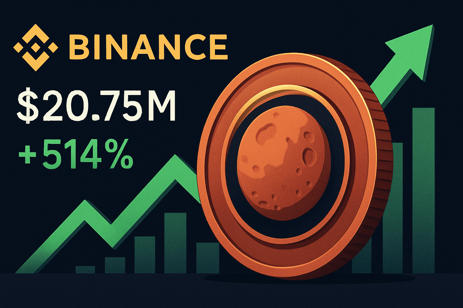 Binance Alpha adds MarsCoin as platform shows $20.75 million market cap