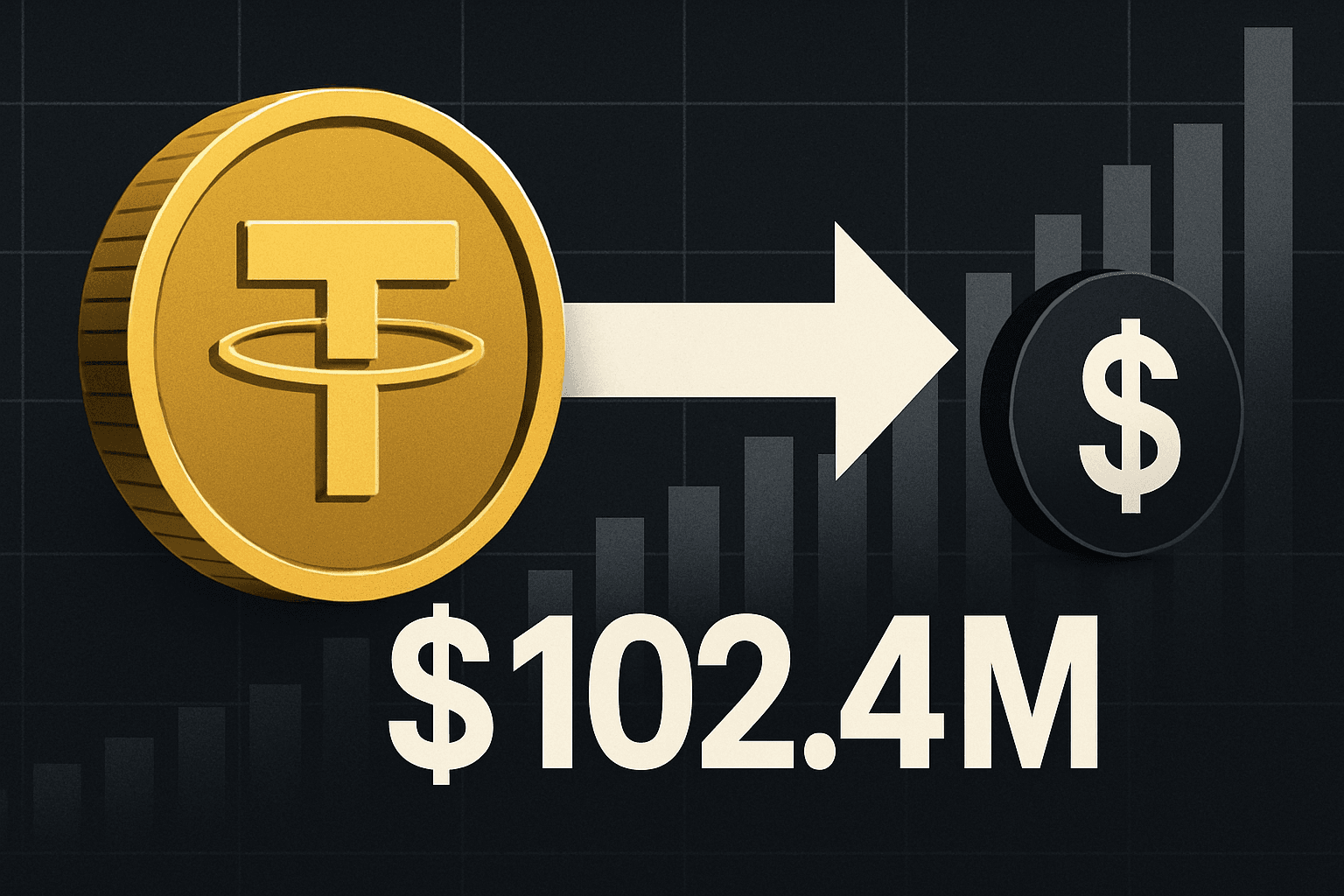 Bitfinex transfers 102.4 million USDT to Tether Treasury