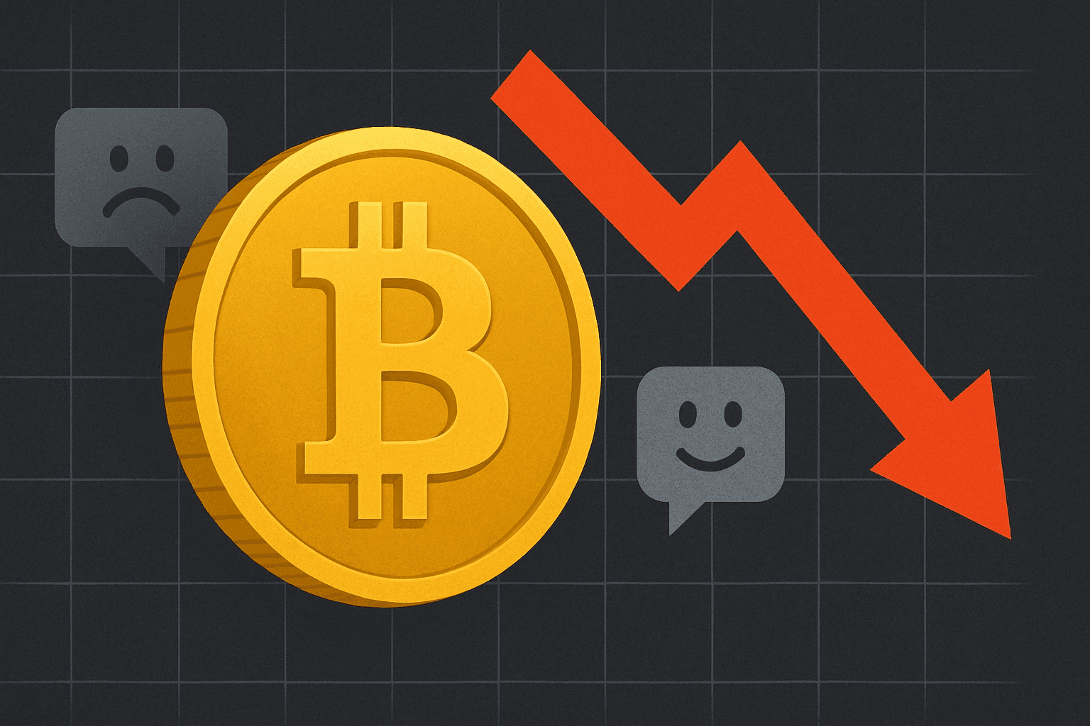 Bitcoin sentiment worsens as Santiment flags 0.58 positive-to-negative comment ratio