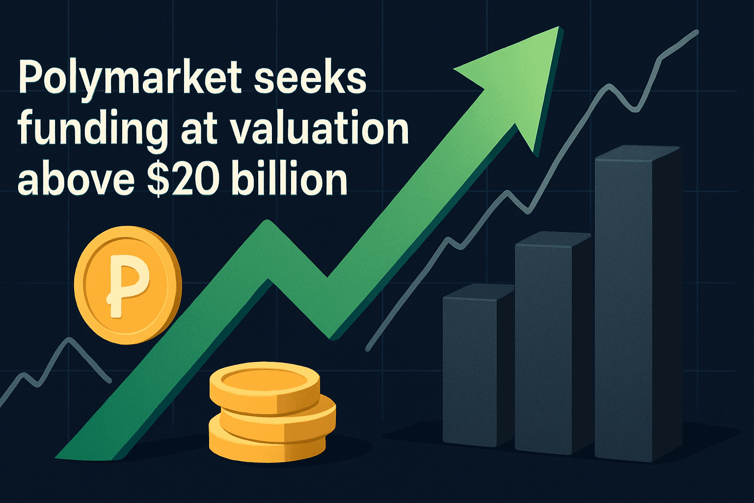 Polymarket seeks funding at valuation above $20 billion