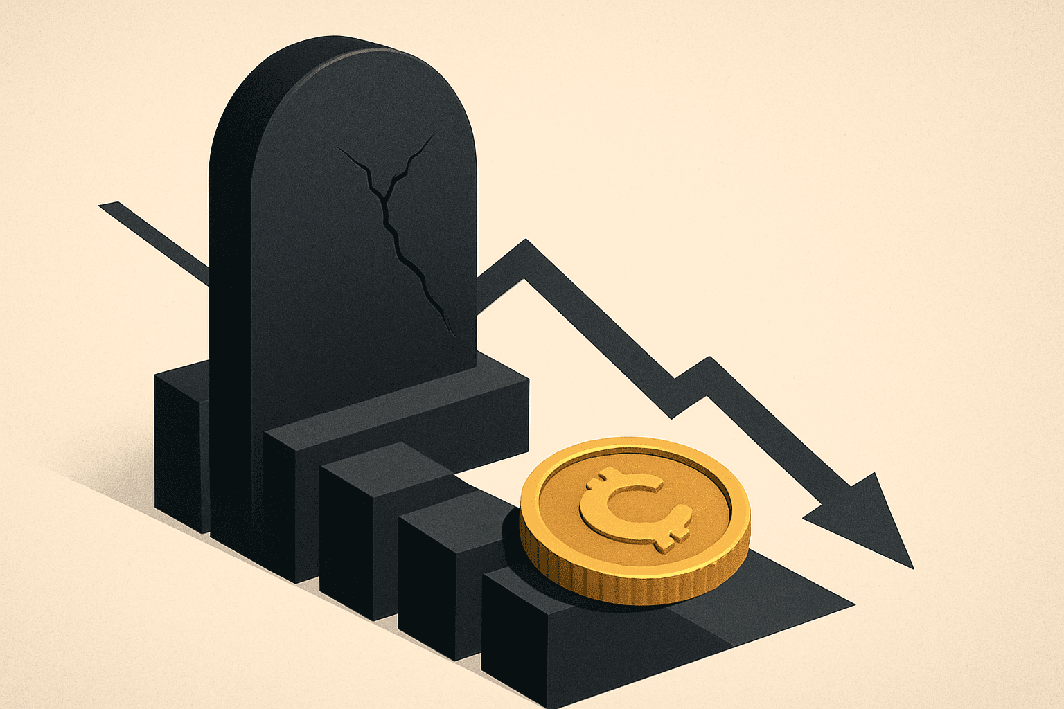 CryptoRank says 71.9% of former top 100 crypto tokens are effectively dead