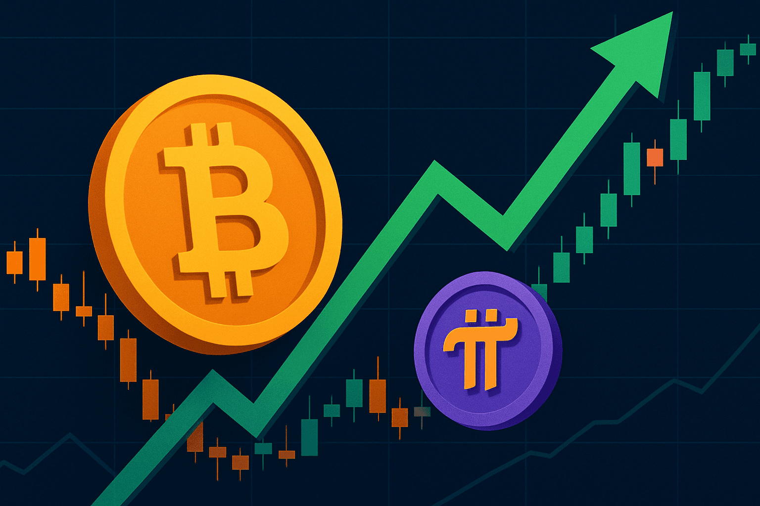 Bitcoin retests $65,000 as Pi Network token jumps 15%