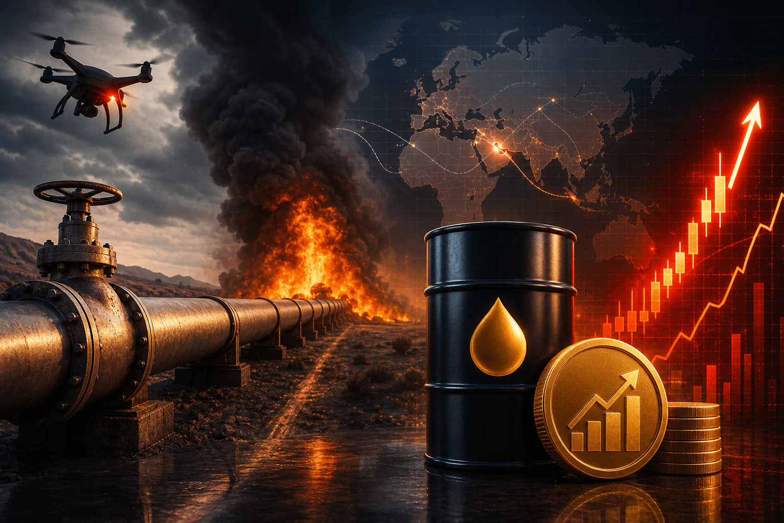 Petroline outage and Hormuz disruptions push US heating oil to record