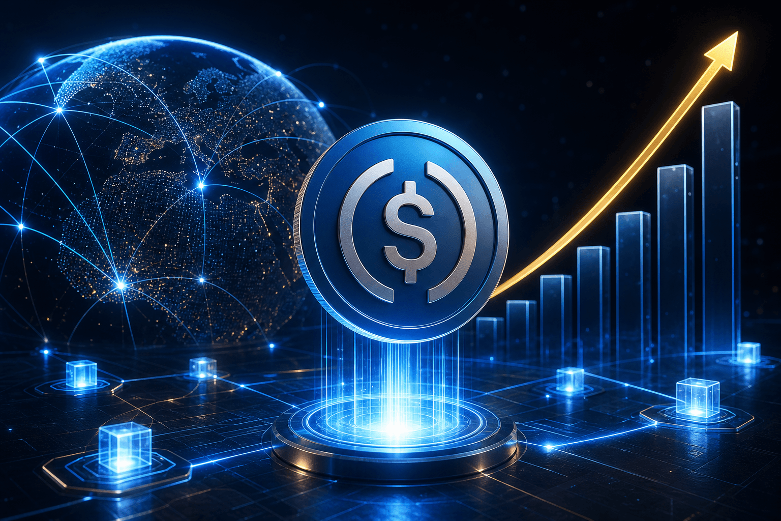 Arc mainnet launches after record activity as USDC balance reaches $372 million