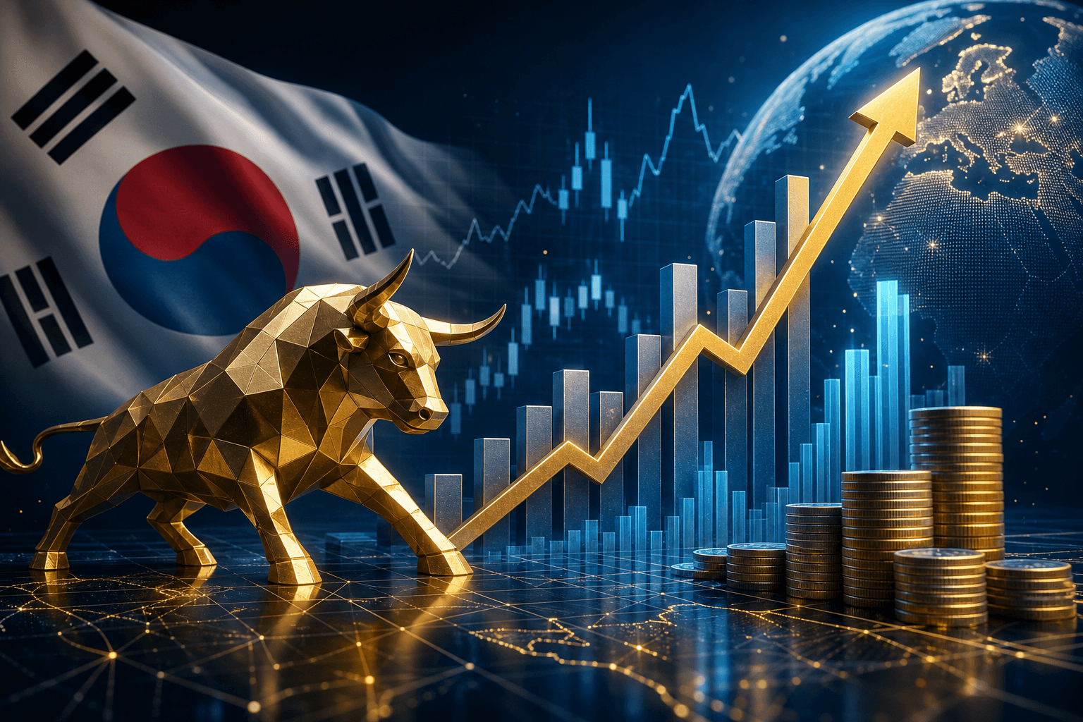 KOSPI closes at 6,717.97 as institutional buying lifts Seoul stocks