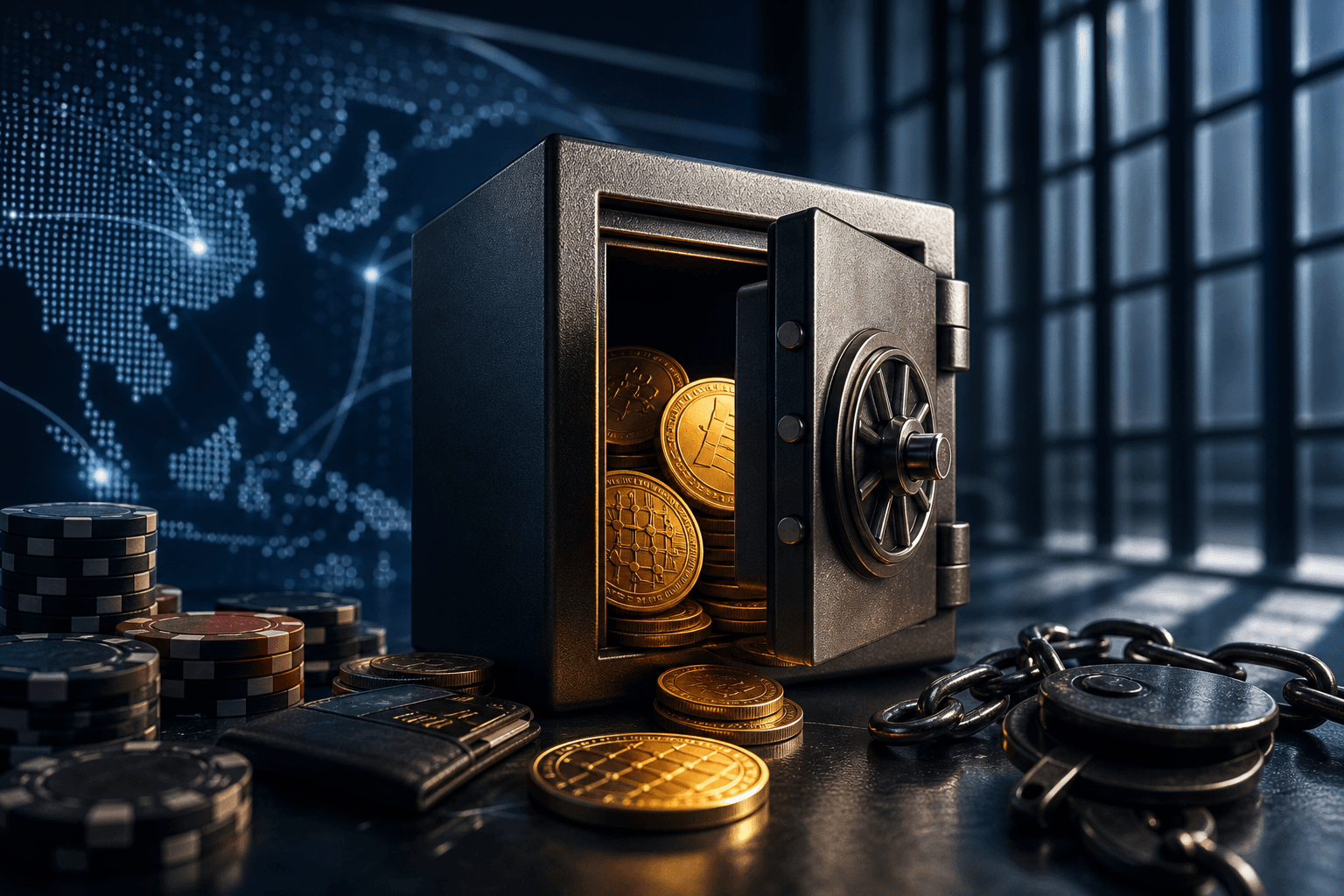Six Malaysian men sentenced over Singapore crypto and poker heist