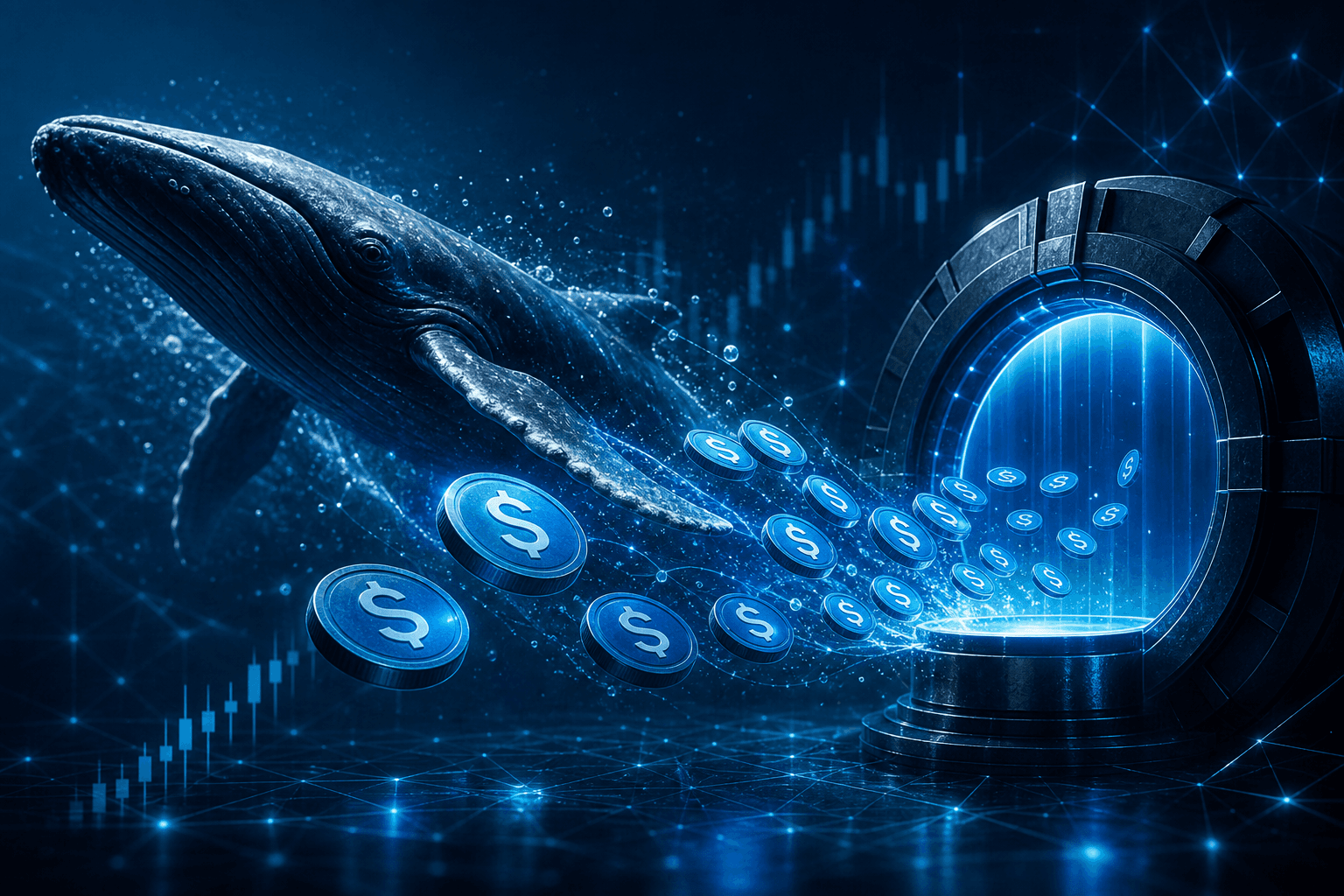Unknown Whale Deposits 172 Million USDC Into Aave