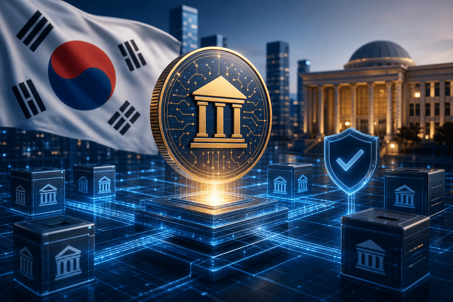 South Korea approves pilot allowing agencies to pay expenses with blockchain-based digital currency