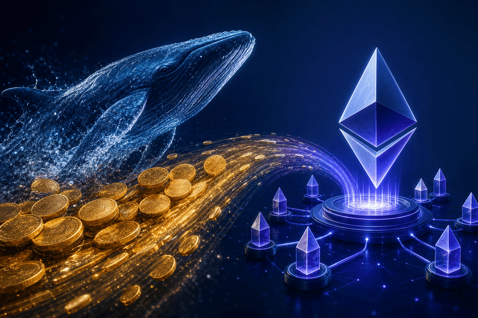 Crypto whale swaps 200.71 BTC for 6,247 ETH in latest trade