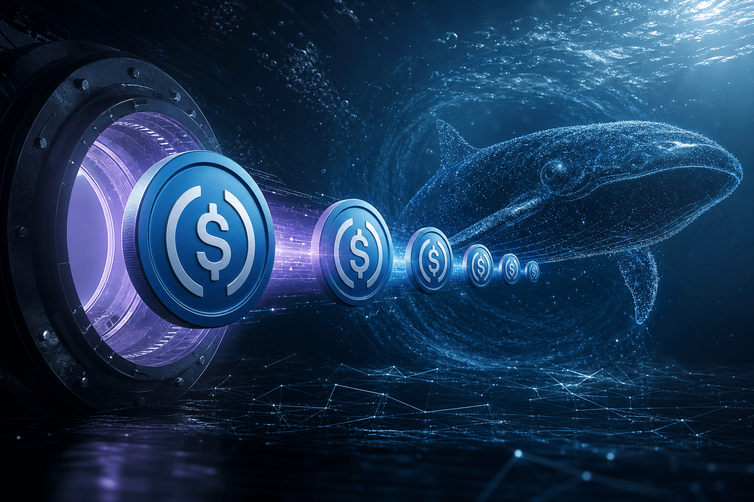 Aave transfers 167.5 million USDC to Unknown Whale 1