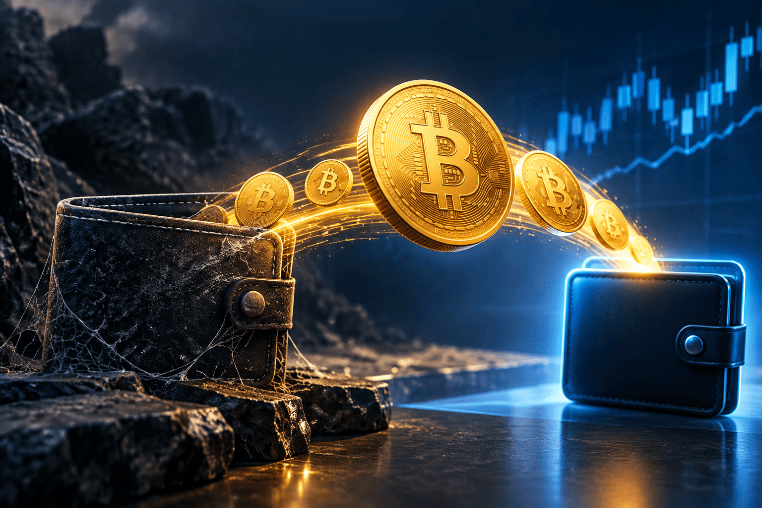Dormant wallet transfers 4,500 BTC worth $381.38 million after four years