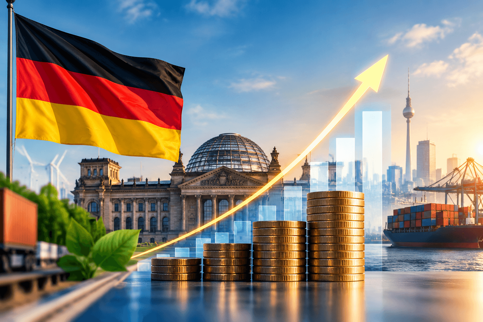 Nagel sees German economy growing 1% this year on exports and investment