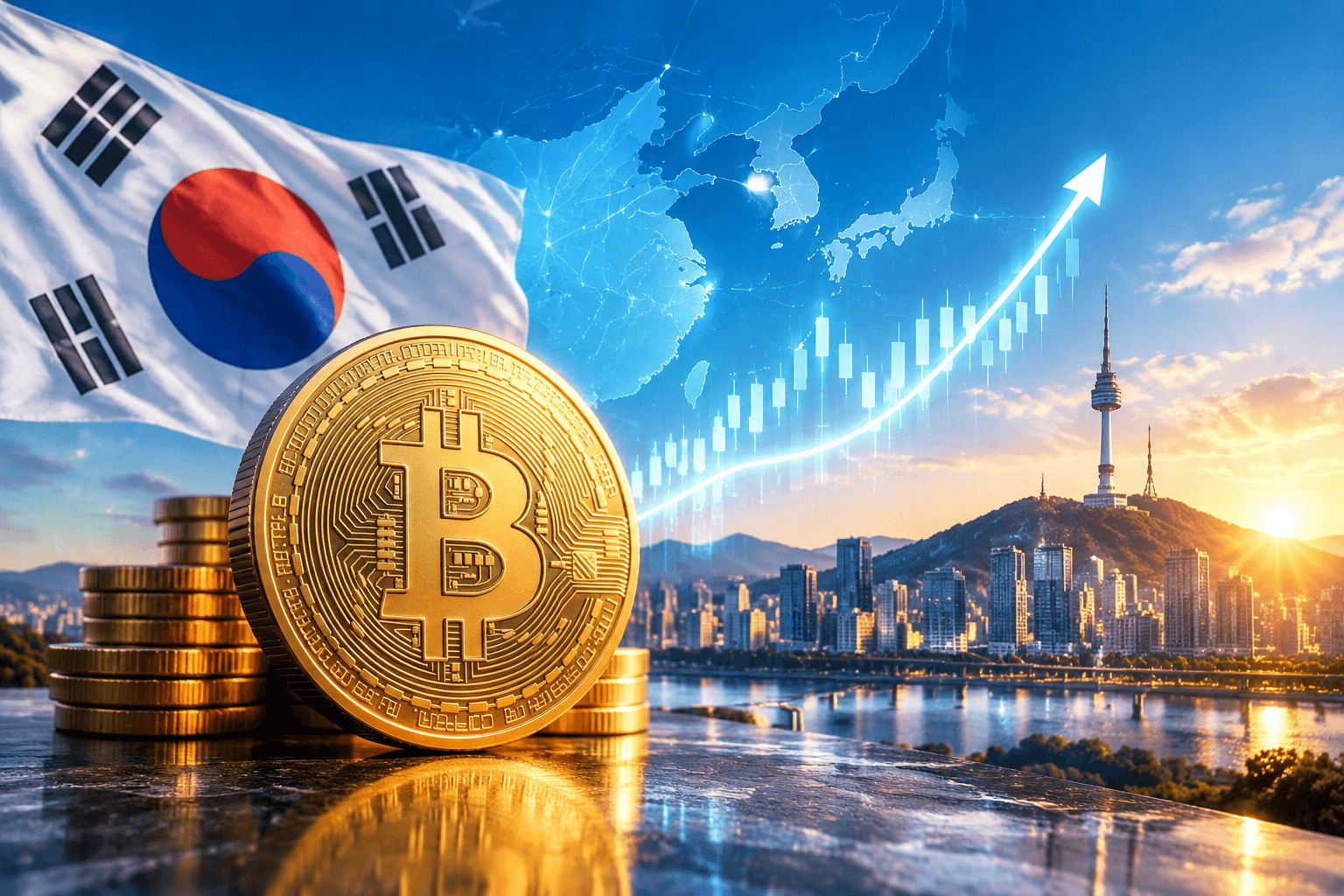 South Korea’s crypto economy reaches $449.1 billion, leading East Asia