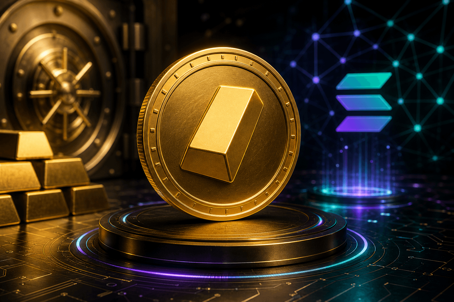 Gold Token SA’s tokenized gold DGLD opens to the public on Solana