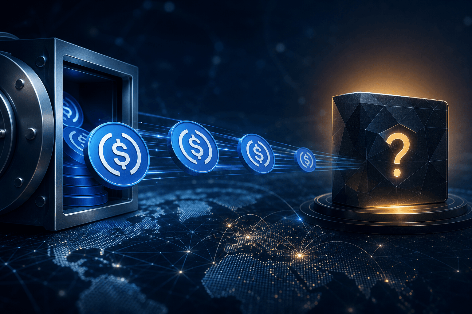 100,571,561 USDC transferred from USDC Treasury to unknown wallet