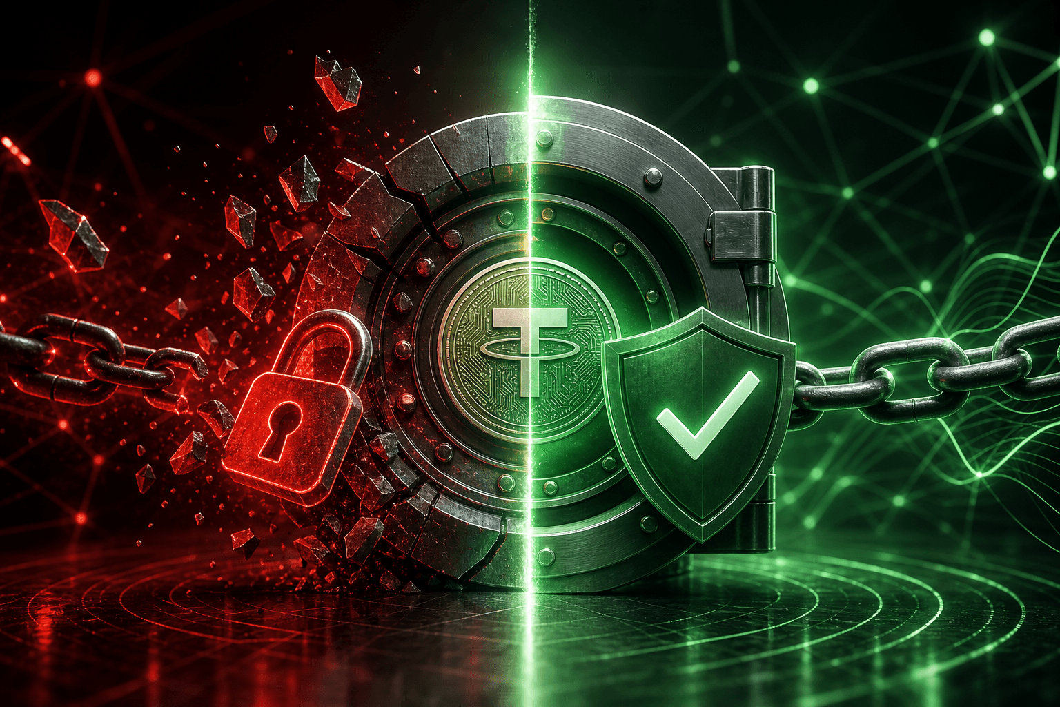 Tether blacklists four THORChain vaults, freezes 1.45 million USDT, then reverses move