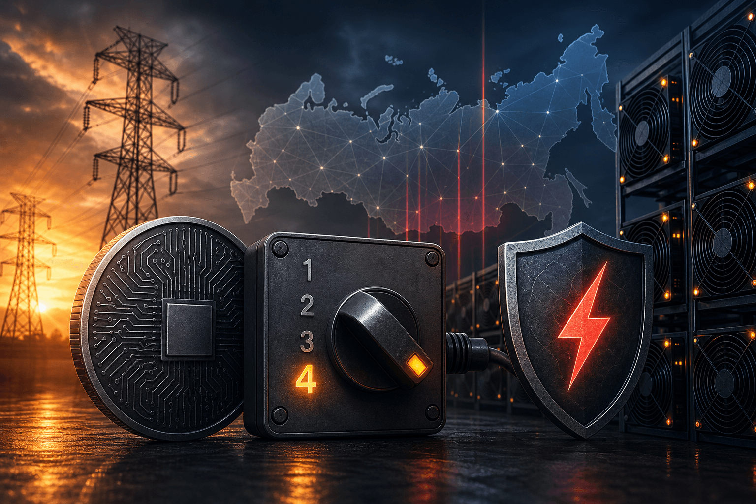 Russia assigns crypto miners to fourth-tier power reliability category