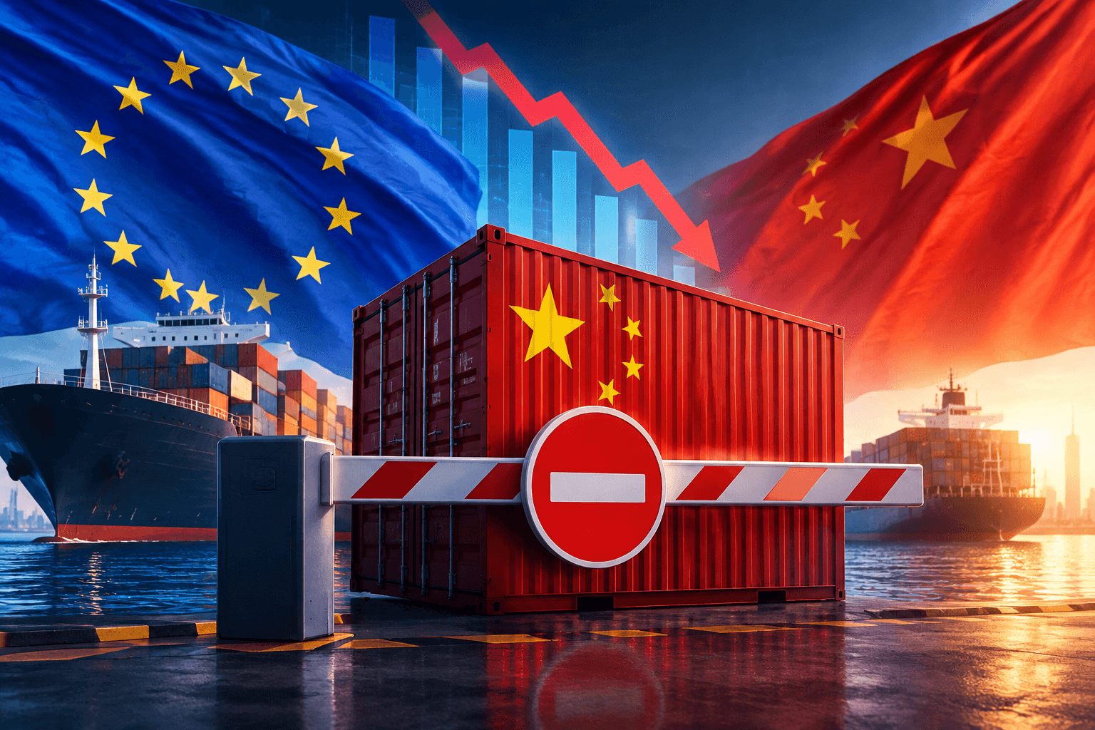 EU to propose China import curbs as trade deficit tops €1 billion a day