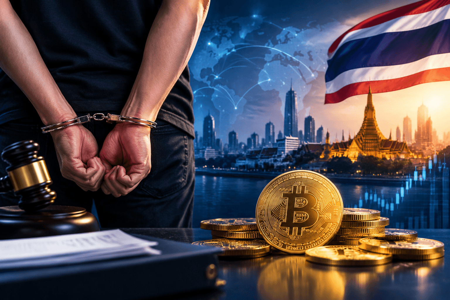 Thailand arrests Chinese suspect tied to network handling over 500 million yuan