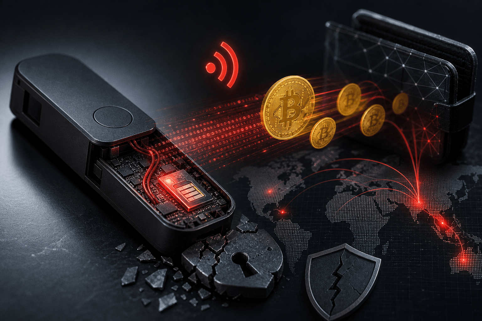 Ledger wallet implants linked to roughly $100 million in thefts, including 60 Bitcoin from a task scam
