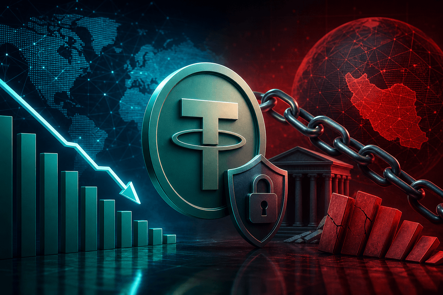 Tether CEO disputes USDT sanctions report, cites four-week lead and 94% drop in Iran-linked volumes
