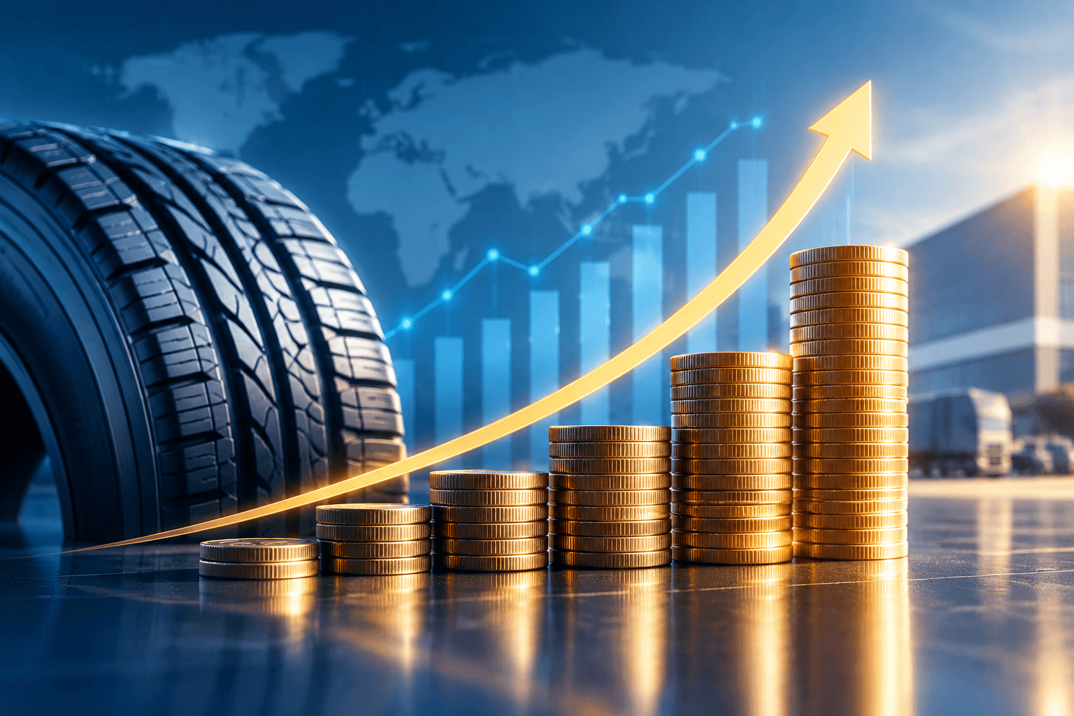 Michelin reports 1.0% revenue growth at constant exchange rates