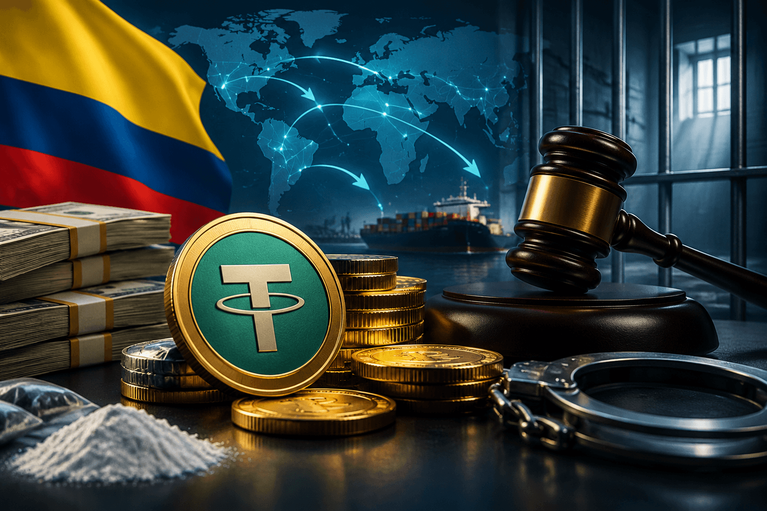 Colombia-based crypto broker sentenced to 160 months over USDT laundering
