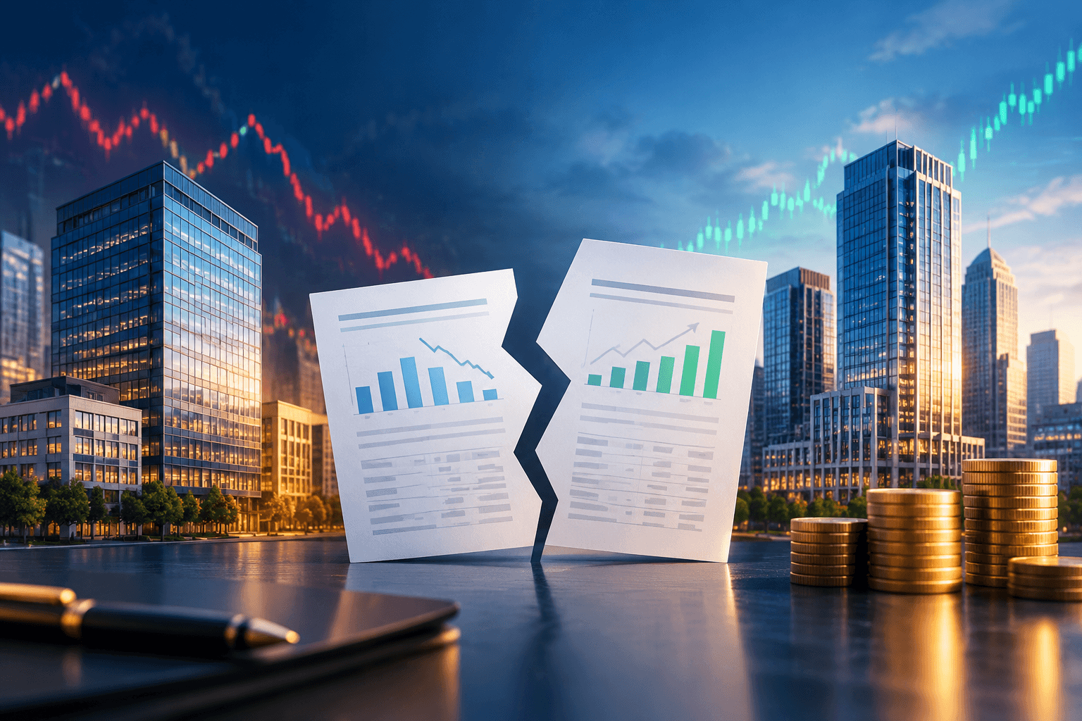 Brandywine and SL Green records conflict on third-quarter 2026 results