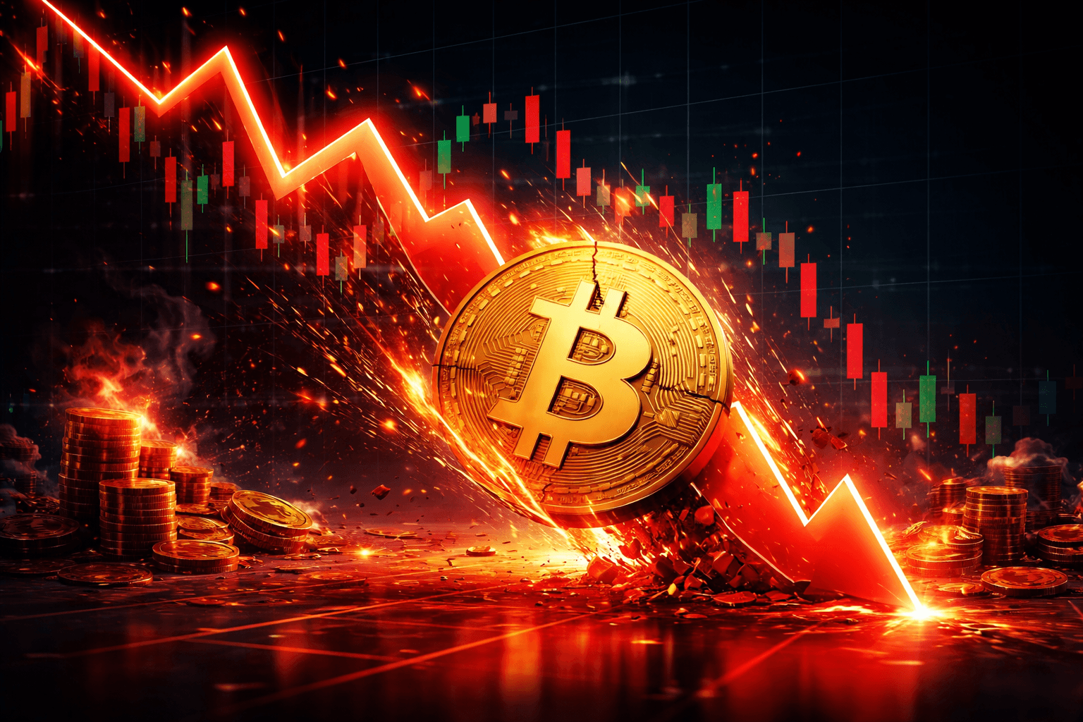 Bitcoin Drops $4,000 After $500 Million in Leveraged Longs Liquidated