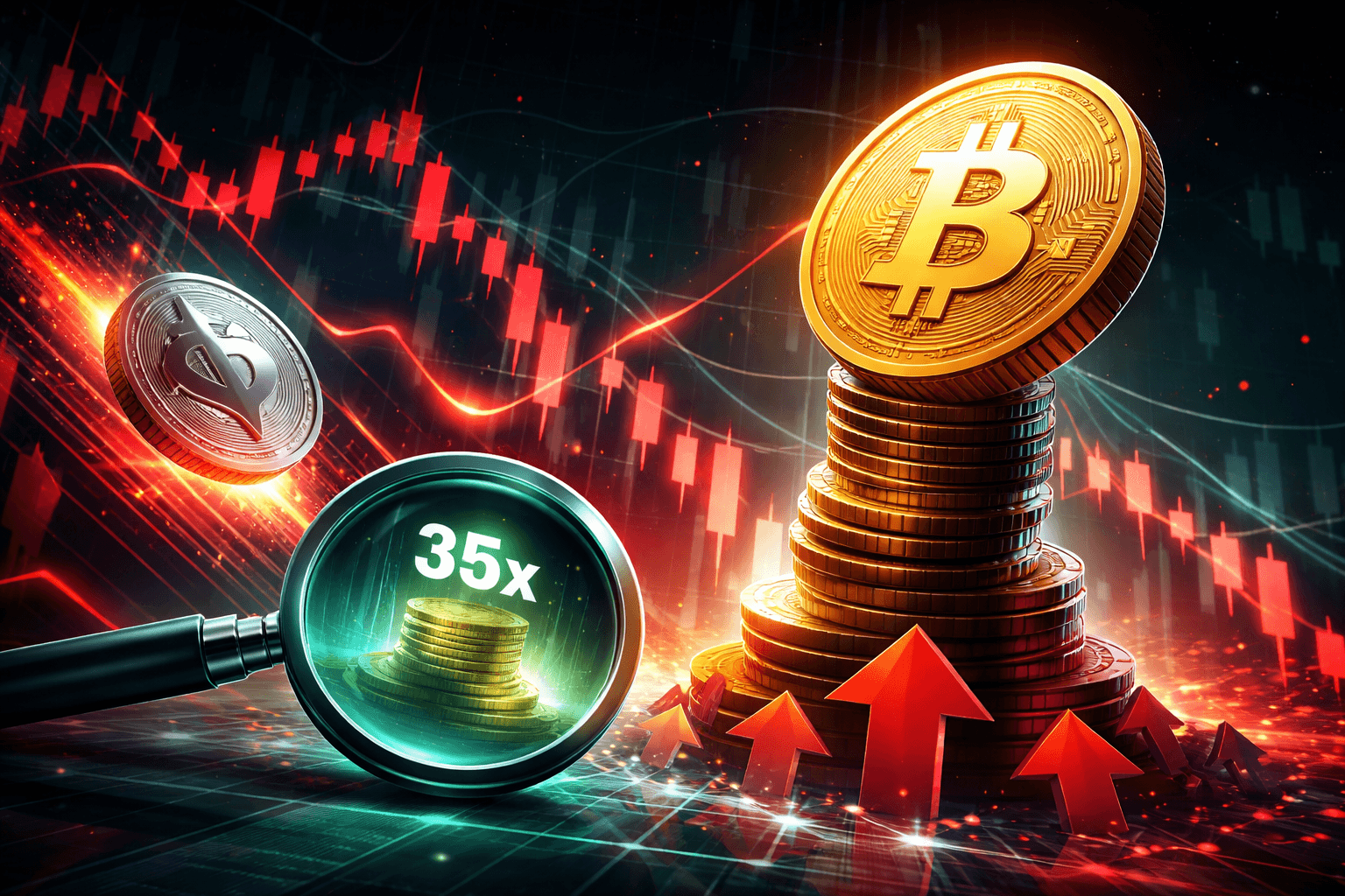 ETHとBTCショートのレバレッジ取引で700万ドル獲得、相場下落中にポジション拡大