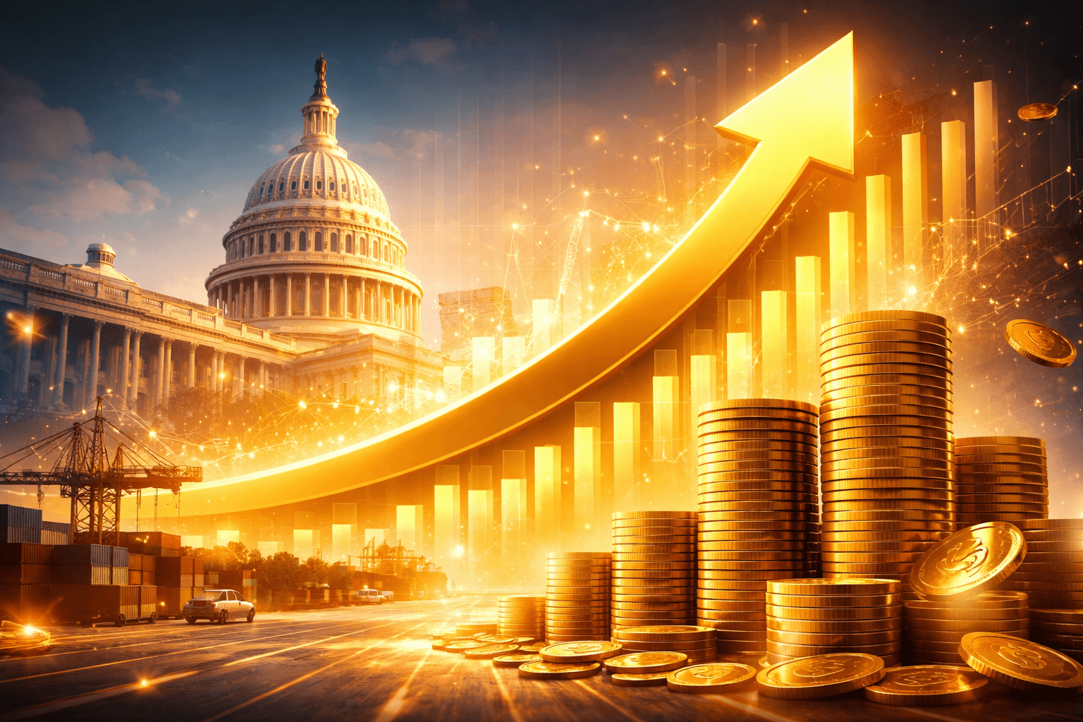 US Tariff Revenue Hits Record $264 Billion in 2025, Up 234% Year-on-Year