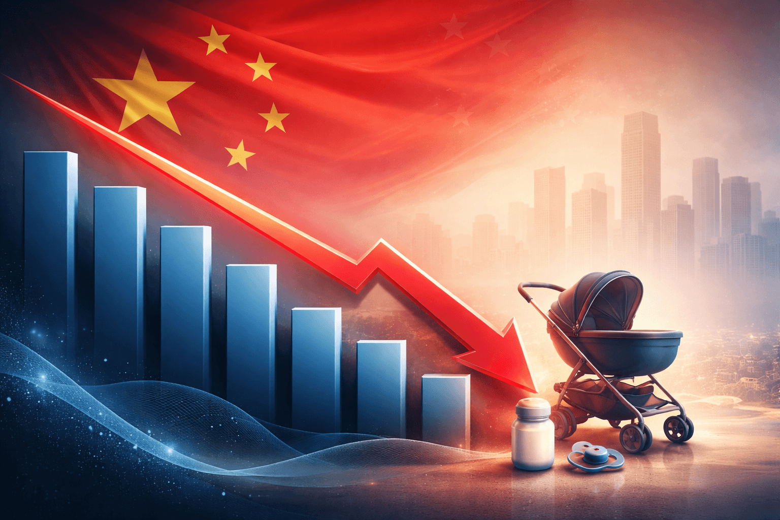 China’s Birthrate Falls to Record Low in 2025