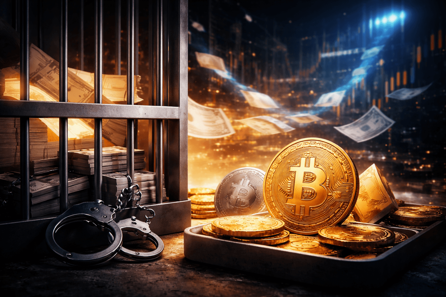 Fujian Employee Jailed for Embezzling ¥1.53M to Invest in Bitcoin and Crypto