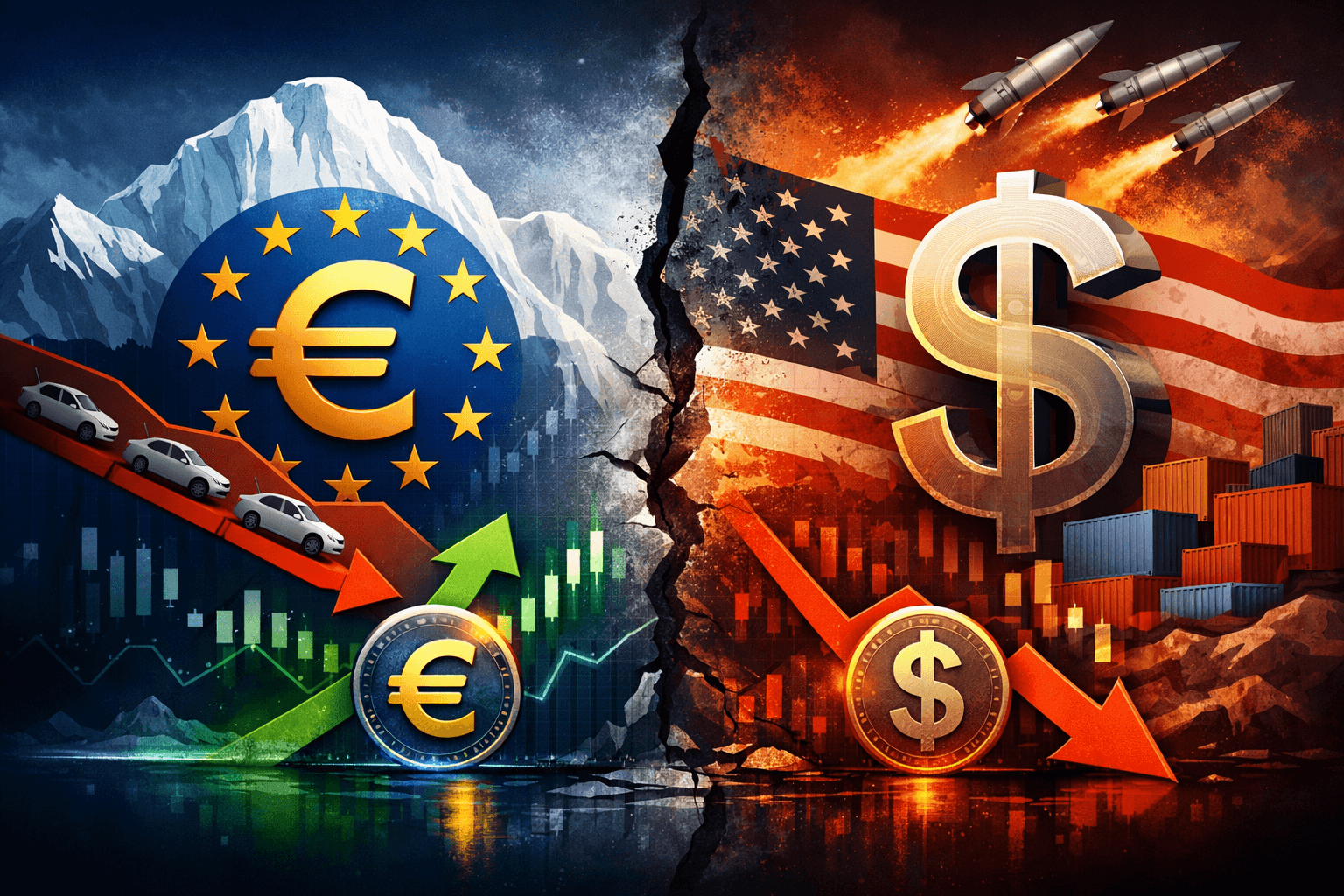 Euro Gains as Dollar Weakens After Trump’s Greenland Tariff Threat