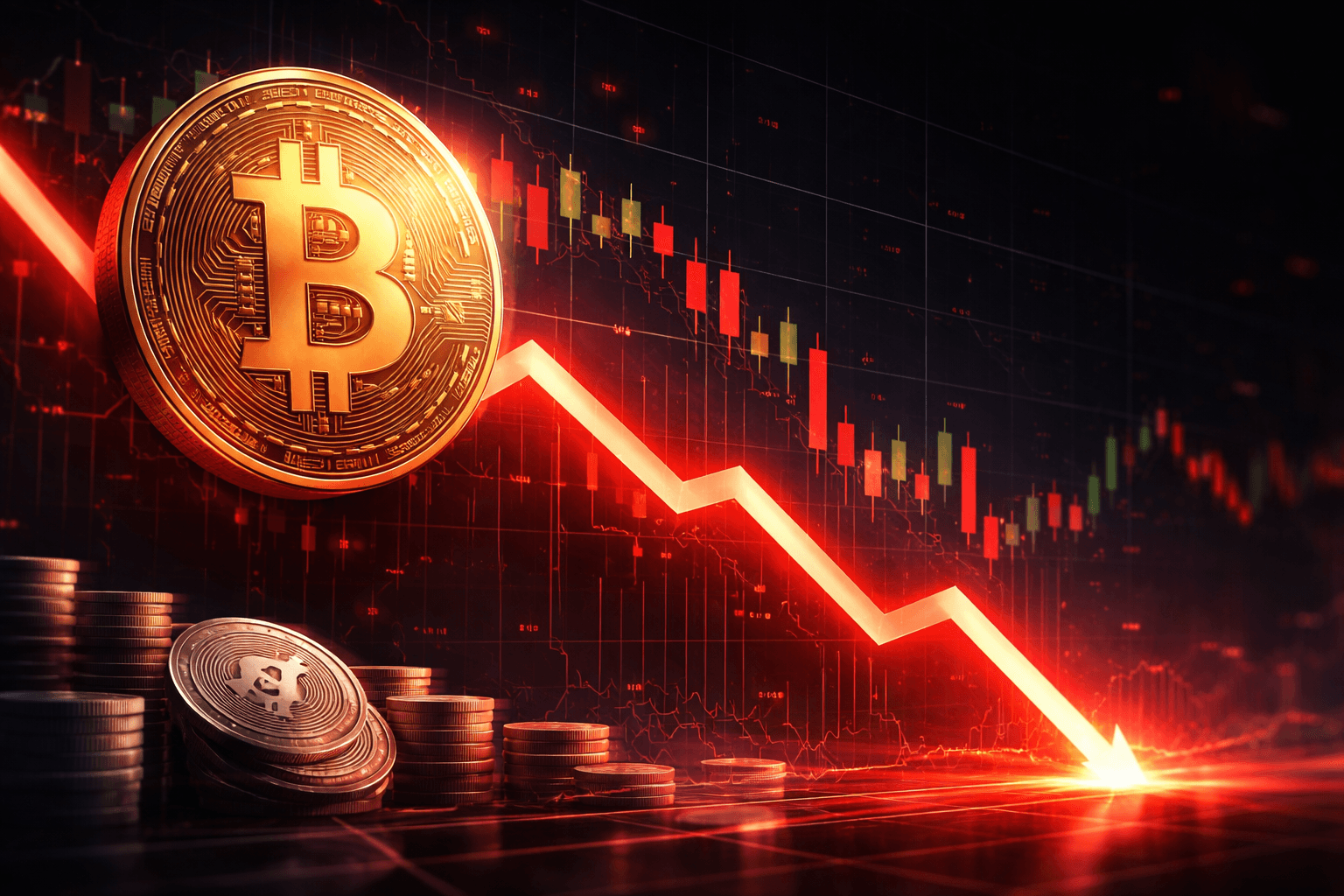 Bitcoin Falls Below 91,000 USDT on OKX Data