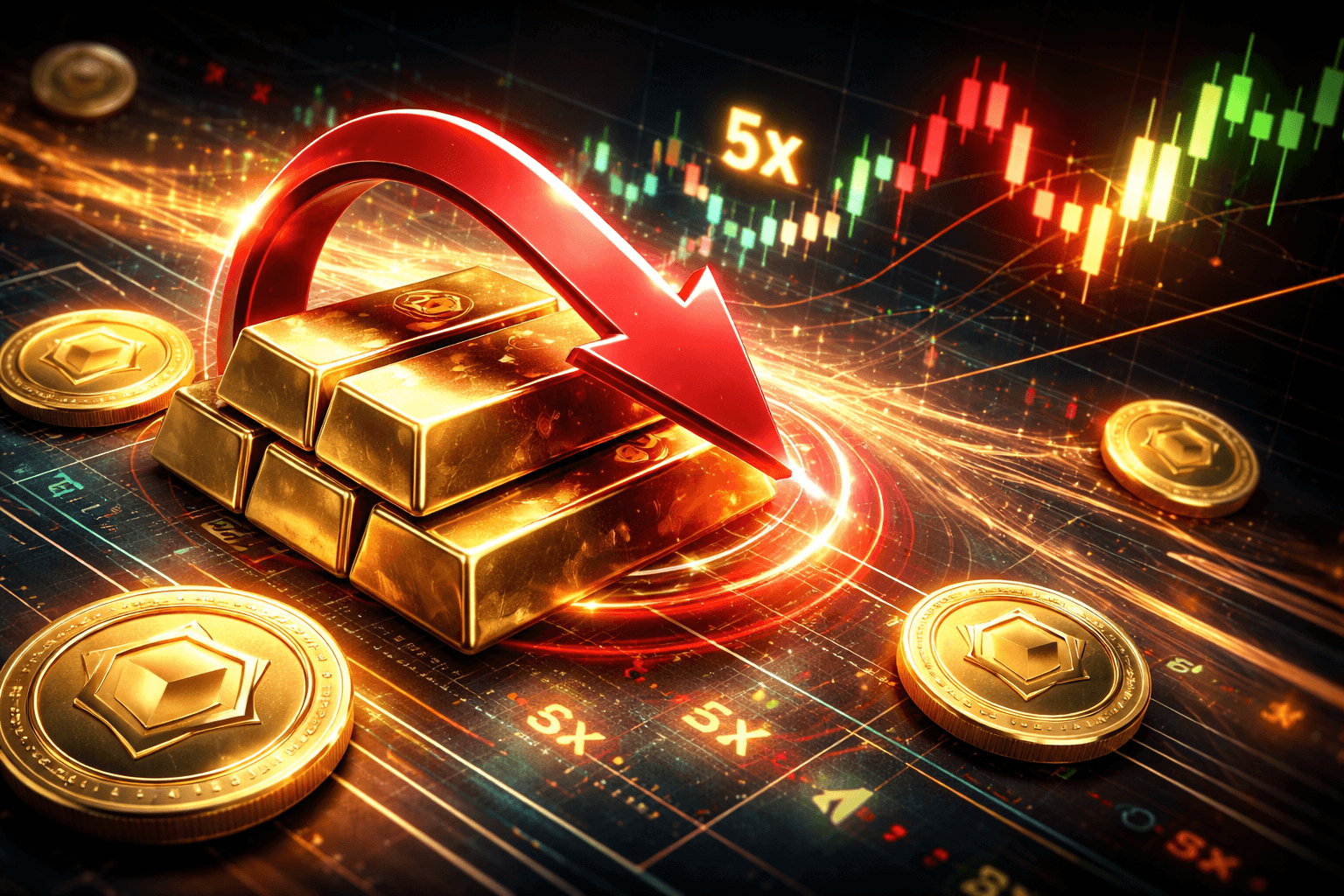 Largest On-Chain Gold Short Uses 5x Leverage on PAX Gold (PAXG)