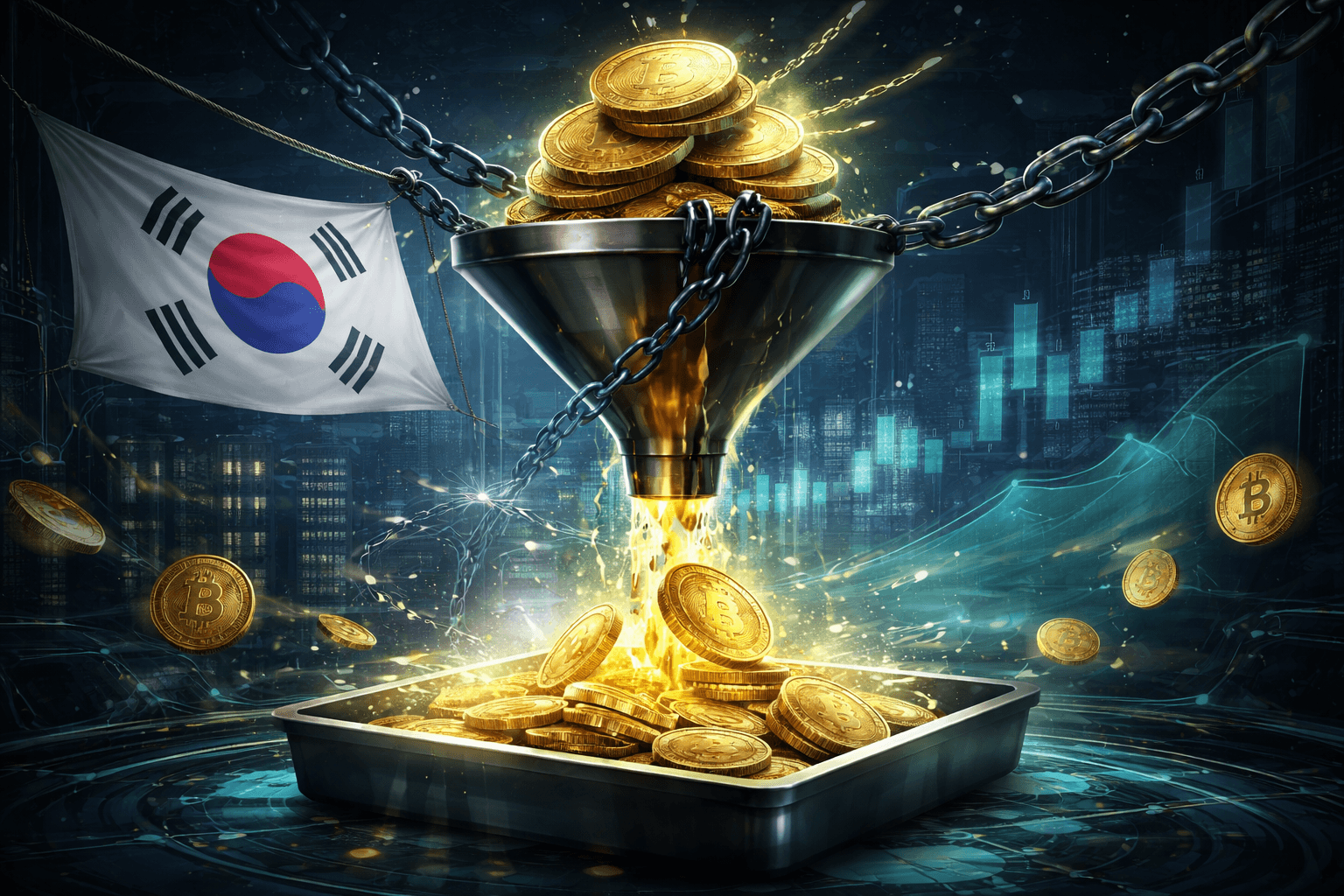 South Korea Uncovers Alleged $160 Million Crypto Laundering Operation