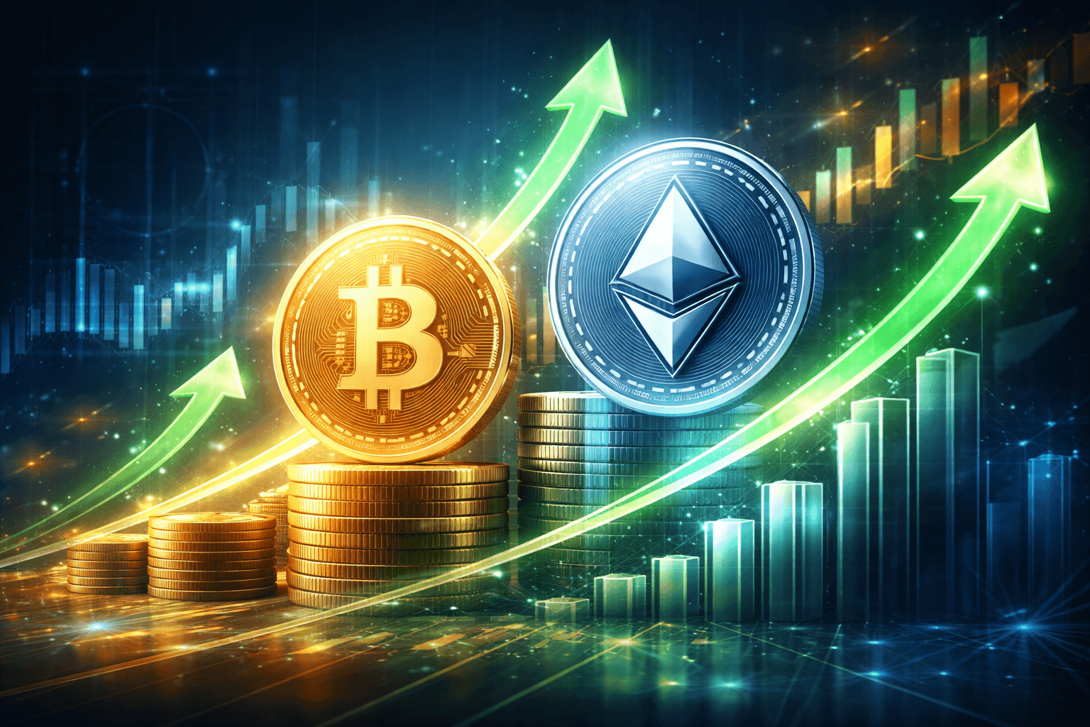 U.S. Bitcoin and Ethereum Spot ETFs Record $1.9B Weekly Inflows